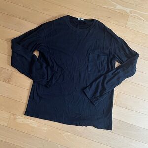 Uniqlo U 100% Cotton Pocket Long Sleeve size M
